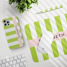 Green Stripes - Home Decor Collection