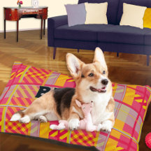 Plaid Dog Beds