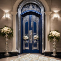 Elegant Rugs Matching White Hummingbird Wedding 