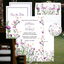 Wildflower Garden Elegant Wedding Collection