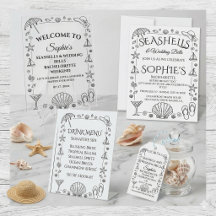 Seashells and Wedding Bells   Beach Bachelorette 
