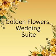 Golden Flowers Wedding Suite
