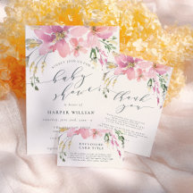 Oh Baby Spring Floral Baby Shower