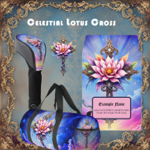 Celestial Lotus Cross
