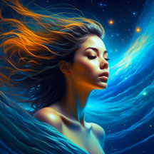 Beautiful Woman Meditating   Stillness Speaks