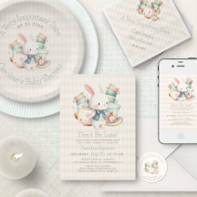 Wonderland White Rabbit Tea Party