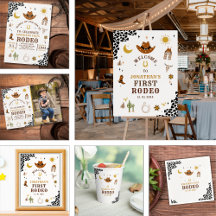 Rodeo Cowboy Birthday Boy