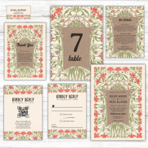 Art Nouveau Floral Elegance