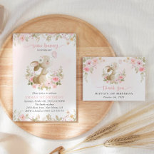 Bunny and Butterfly First Birthday Collection