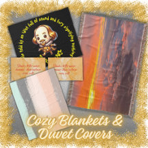 Cozy Blankets and Duvet Covers & Curtains