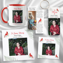 Cardinal Memorial Keepsakes Collection