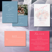 Modern Springtime Serenade Wedding Collection