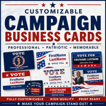 Campaign Business Cards