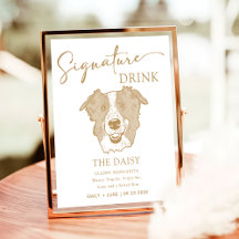Border Collie Dog Personalized