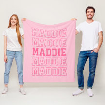 Personalized Preppy Blankets