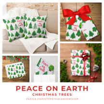 Peace on Earth Christmas Trees