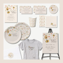 Bee Baby Shower Collection