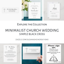 Minimalist Church Wedding 