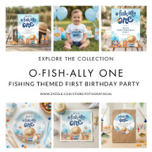 O-fish-ally One Fishing Theme First Birthday Party