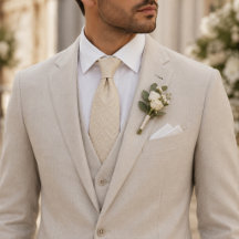 Champagne Wedding Ties   Luxury Groom Neckties