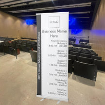 Professional Vertical Retractable Banner Templates