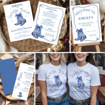 Modern Western Bachelorette Party Collection 