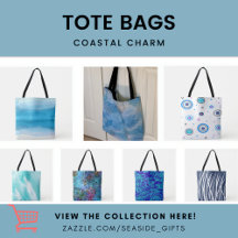 Coastal Beach Totes