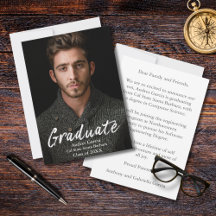 Graduate! Announcements Cap Toppers Banners Gifts