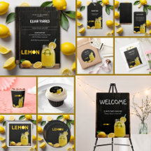Rustic Lemon Lemonade Baby Shower