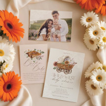 Wild West Country Western Floral Baby Shower