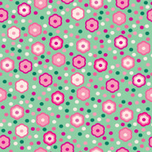Romantic Pink Floral Pattern