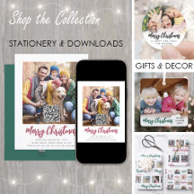 Brushed Script Merry Christmas & Happy Holidays
