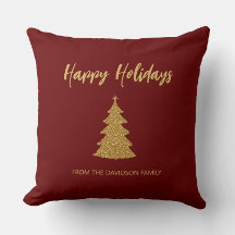 Classy Minimalist Red Gold Christmas Collection