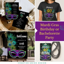 New Orleans Mardi Gras Birthday or Bachelorette