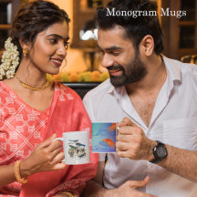 Monogram Mugs