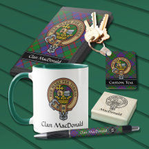 Clan MacDonald Tartan and Crest Collection