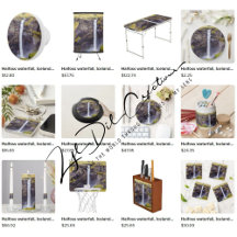 Gifts with Haifoss waterfall, Iceland design