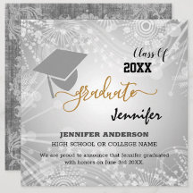 Elegant Graduation & Class of 20XX