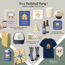 Pickleball Party Collection: Dinks And Drinks