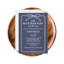 A Little Blue Jean Baby Denim Baby Shower 