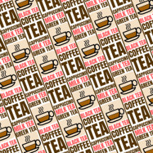 COFFEE TEA PATTERN,