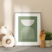 Mid century minimal art