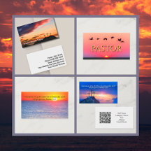 Sunset Church Business Cards
