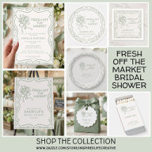 Whimsical Green Fresh Off The Market Collection
