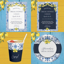ITALIAN LEMON BRIDAL SHOWER