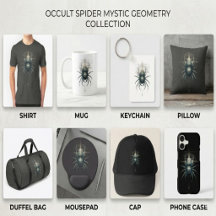 Occult Spider Mystic Geometry Dark Art
