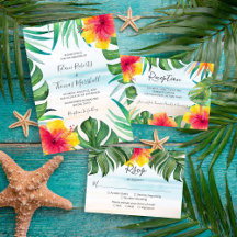 Island Breeze Tropical Beach Wedding Collection