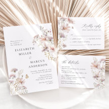 Blush Wildflower Wedding Suite