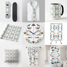 Southwestern Oblique Triangle Design 