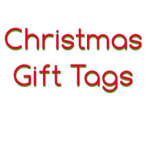 Christmas Gift Tags and Stickers